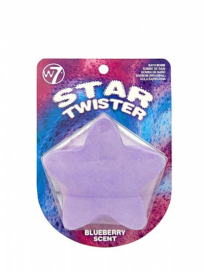 W7 Star Twister Bath Bomb Blueberry 100gr