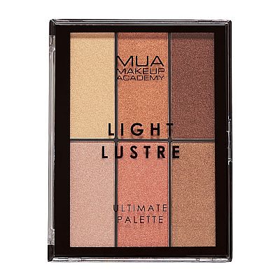 MUA Light Lustre Ultimate Palette Bronze Blush Highlight 30gr