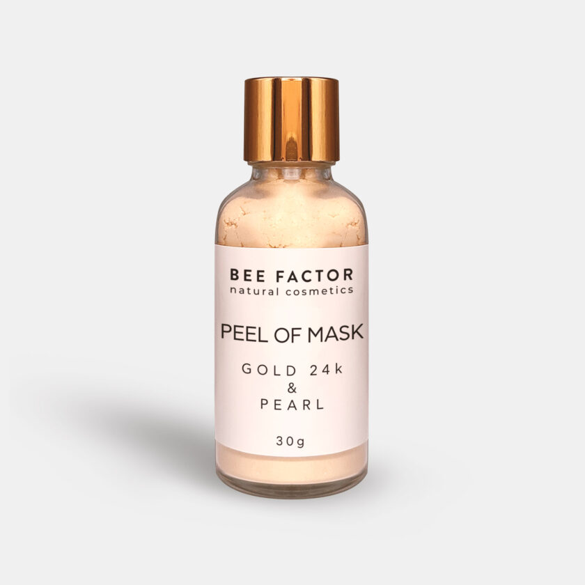 Bee Factor Peel Off Μάσκα Χρυσός 24k & Μαργαριτάρι 30gr