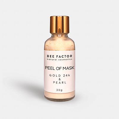 Bee Factor Peel Off Μάσκα Χρυσός 24k & Μαργαριτάρι 30gr