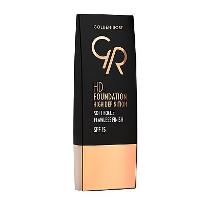 Golden Rose HD Foundation spf15 No106 Taupe 30ml