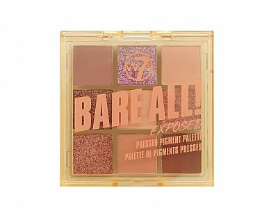  W7 Bare All Pressed Pigment Palette Exposed 8,1gr