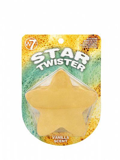 W7 Star Twister Bath Bomb Gold Vanilla 100gr