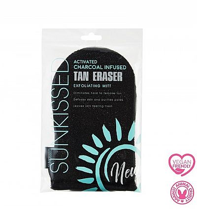 Sunkissed Charcoal Infused Tan Eraser Mitt