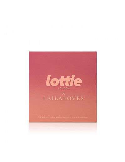 Lottie London x Laila Loves 6 Shade Eyeshadow Palette Sahara 11gr