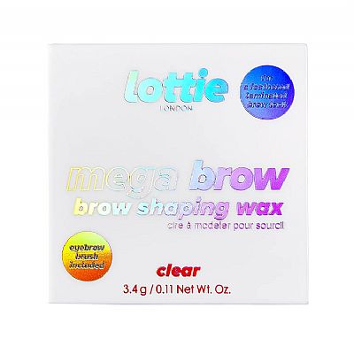 Lottie London Mega Brow Eyebrow Gel Clear 3,4ml