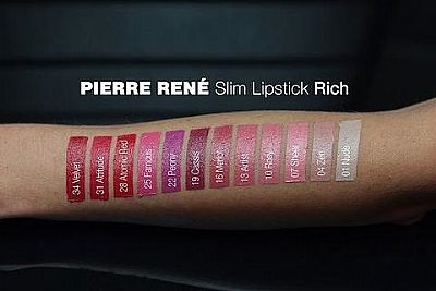 Pierre Rene Slimline Lipstick No01 Pure Nude 2gr