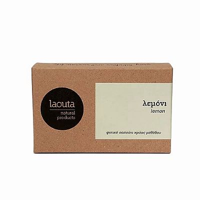 Laouta Lemon Natural Soap 120gr