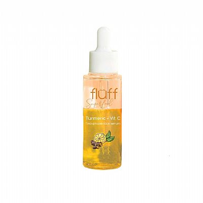 Fluff Turmeric And Vitamin C Booster Two Phase Face Serum 40ml 