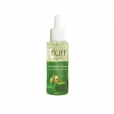 Fluff Aloe And Avocado Booster Two phase Face Serum 40ml 