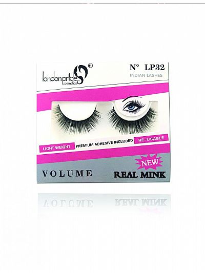 London Pride Real Mink Volume Lashes LP32 Indian Lashes