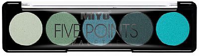 Miyo Five Points Palette Eyeshadows No4 Go Green